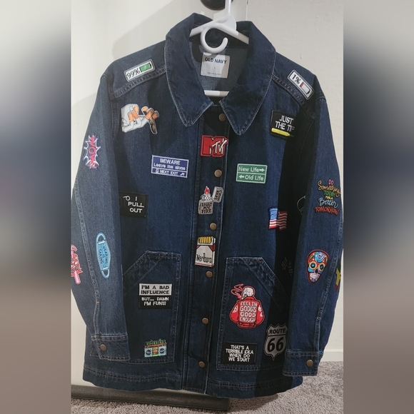 Custom jean patchwork jacket - Picture 8 of 16